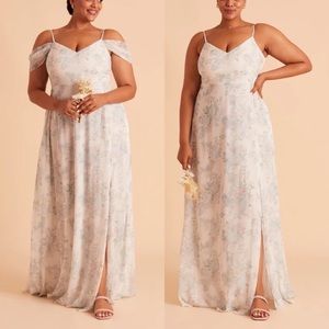 Birdy Grey x Style Me Pretty Bridesmaid Dress White Floral